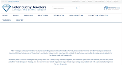 Desktop Screenshot of petersuchyjewelers.com
